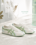 Onitsuka Tiger 鬼塚虎 Runspark 象牙白 青蘋果綠 薄荷底 皮革休閒鞋 1183C442-100