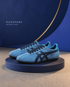 Onitsuka Tiger 鬼塚虎 Runspark 天空藍 深海軍藍 麂皮薄底鞋 1183C338-401