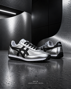 Onitsuka Tiger 鬼塚虎 EDR 78 液態銀 黑色 銀黑復古跑鞋 1183C530-020