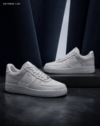 Nike Air Force 1 '07 LV8 II9807-100 銀灰編織形象首圖