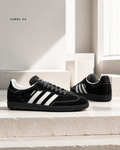 Adidas SAMBA OG 黑 黑紋 黑灰 板鞋 黑色 黑白 KH7842