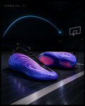Adidas Harden Vol.10 黑紫色 黑 紫 漸層 未來 籃球 實戰鞋 哈登 登登 LA5918