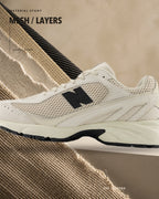 New Balance 509 U509BA 網布材質細節