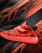 PUMA MB.05 LaMelo Ball Flutter 橘紅黑 實戰籃球鞋 312793-01 - 商品圖 2