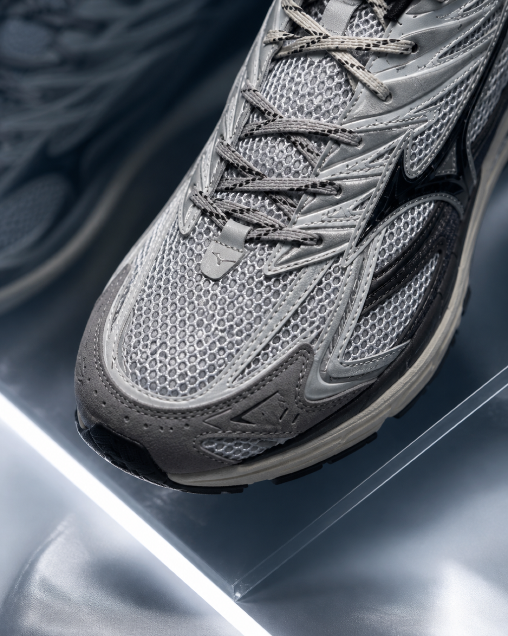 Mizuno MIX 2K 銀灰機能運動鞋 D1GH261703