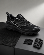 Mizuno NEX TL 黑銀復古越野鞋 D1GH262901