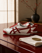 Onitsuka Tiger 鬼塚虎 Mexico 66 CNY 馬年限定 象牙白 酒紅 金馬蹄 1183C600-100