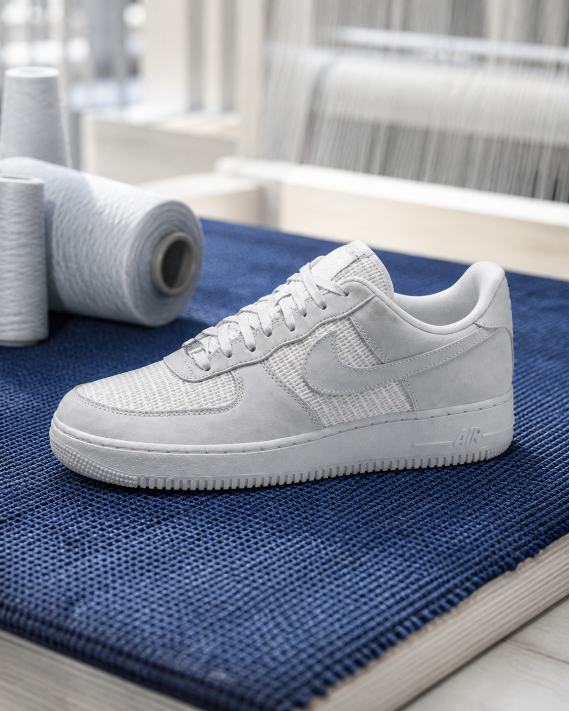 Nike Air Force 1 '07 LV8 II9807-100 織造材質特寫