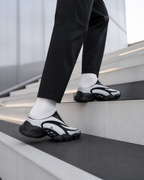 Adidas XLG Runner Mule FOS 白黑色 白色 黑 穆勒 拖鞋 L44628