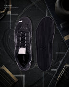 PUMA Speedcat Crafted Denim 全黑做舊丹寧賽車鞋 407110-01 - 商品圖 3