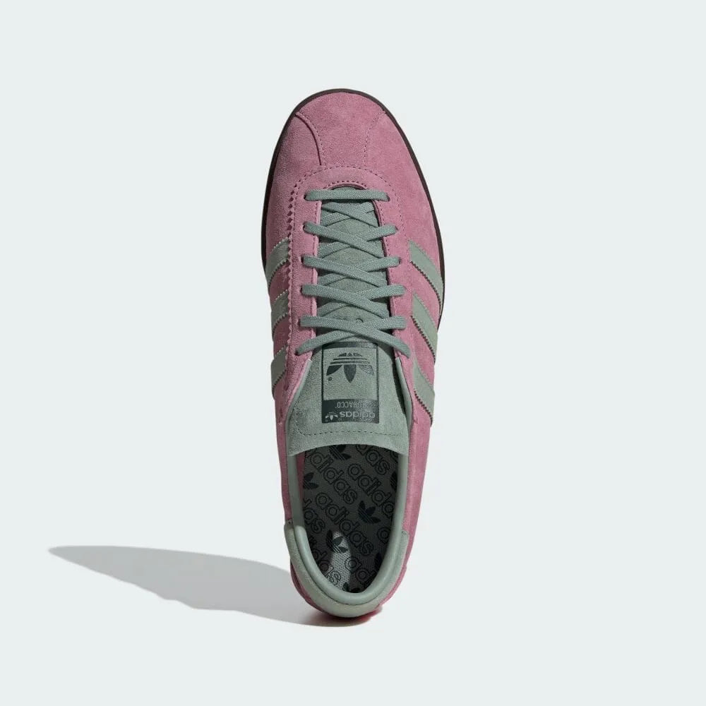 adidas tobacco系列 霧粉 JR2741
