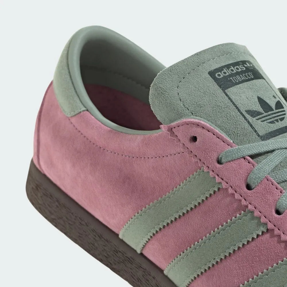 adidas tobacco系列 霧粉 JR2741