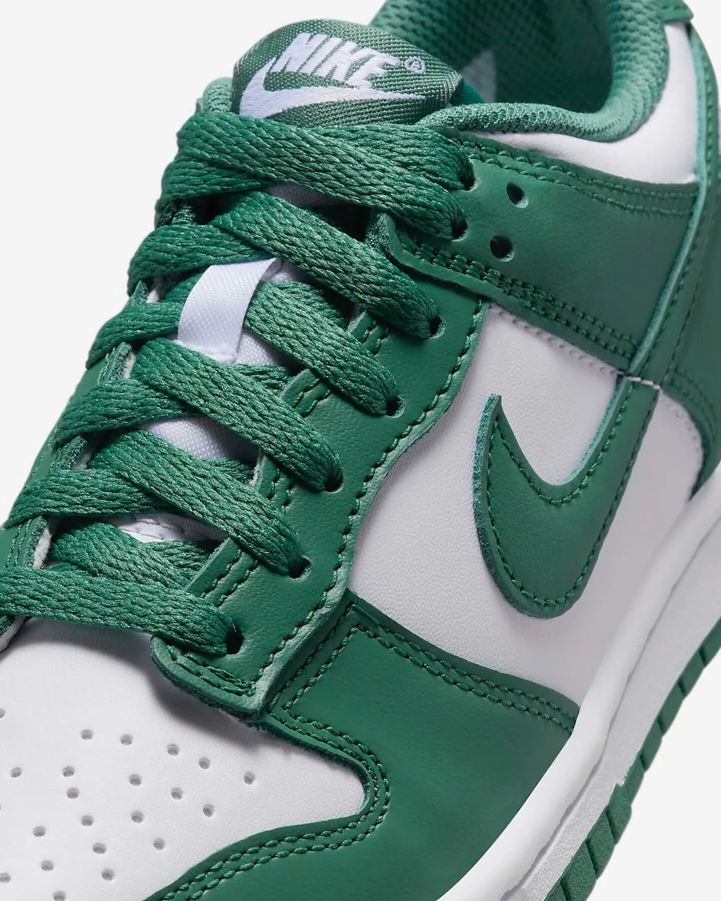 Nike Dunk Low Spruce Green GS 白綠 HF4798-100 叢林綠