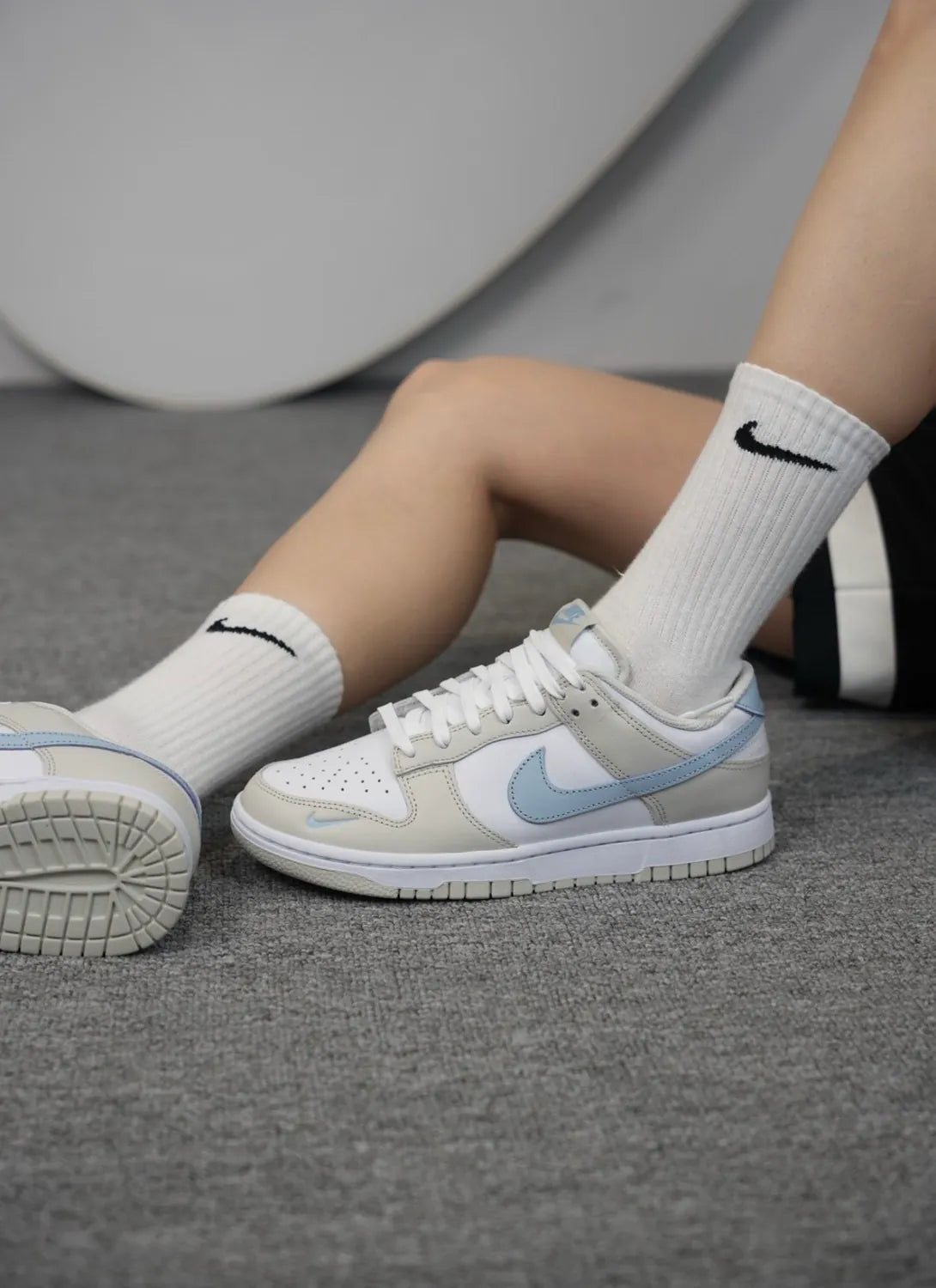 Nike Dunk Low "Armory Blue" HF0023-100 灰白 藍鉤
