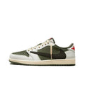 Travis Scott x Air Jordan 1 Low OG "Olive" 2024橄欖綠2.0 男款 DM7866-200 倒鉤