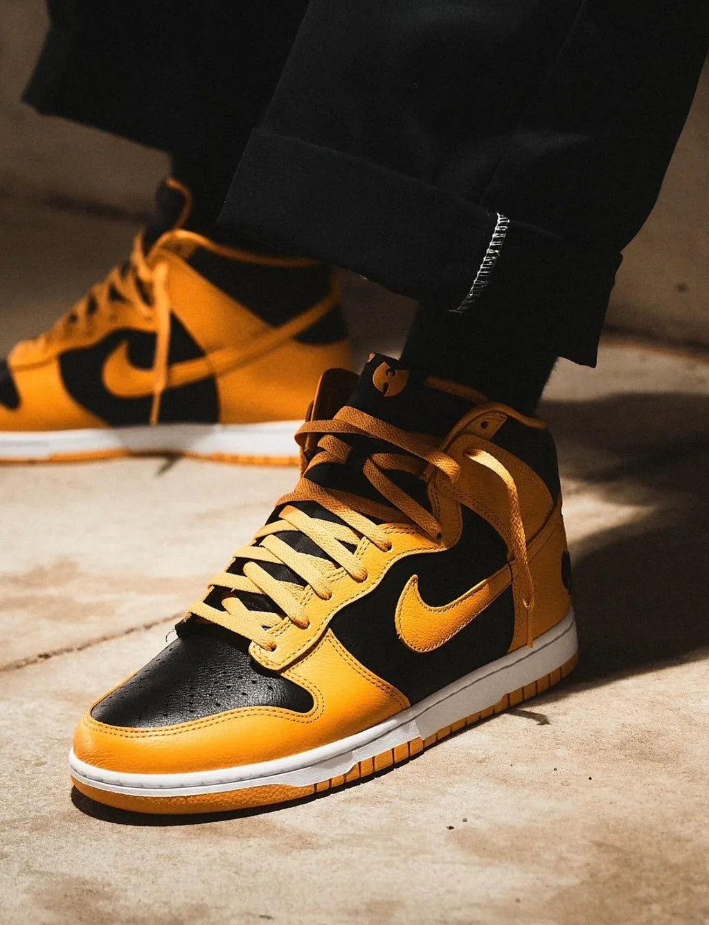 WU-TANG X NIKE DUNK HIGH HJ4320-001 武當 黑黃