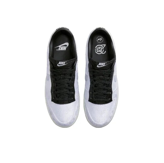 Nike x Fragment Design x CLOT Dunk Low FN0315-110 白 白絲綢