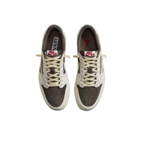 Travis Scott x Air Jordan 1 Low OG " Reverse Mocha " DM7866 -162摩卡 聯名款 倒鉤
