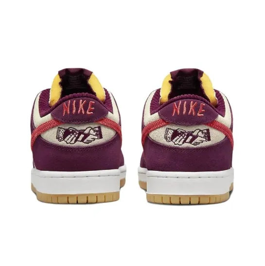 Skate Like a Girl x Nike Dunk SB Low qs DX4589-600 白紫草莓 熊抱哥