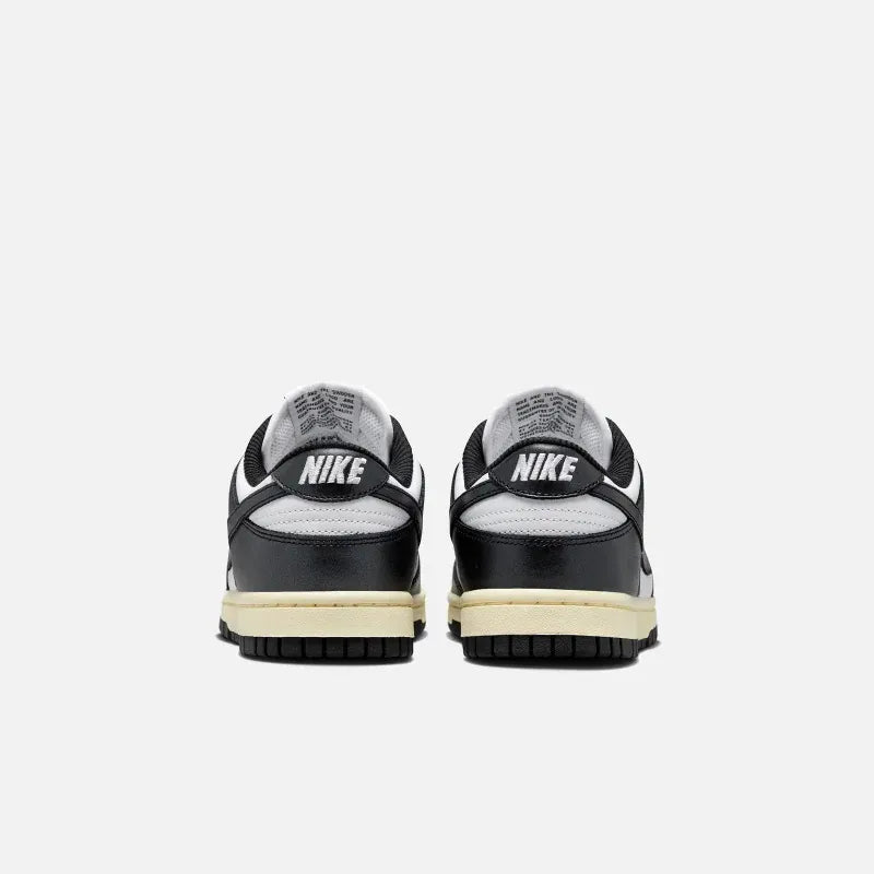 Nike Dunk Low PRM FQ8899-100 復古熊貓 做舊奶油底 黑白 女款