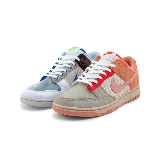CLOT x Nike Dunk Low  What The CLOT  FN0316-999 橙藍灰