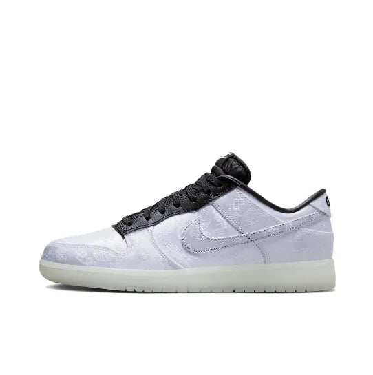 Nike x Fragment Design x CLOT Dunk Low FN0315-110 白 白絲綢