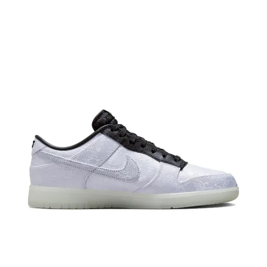 Nike x Fragment Design x CLOT Dunk Low FN0315-110 白 白絲綢
