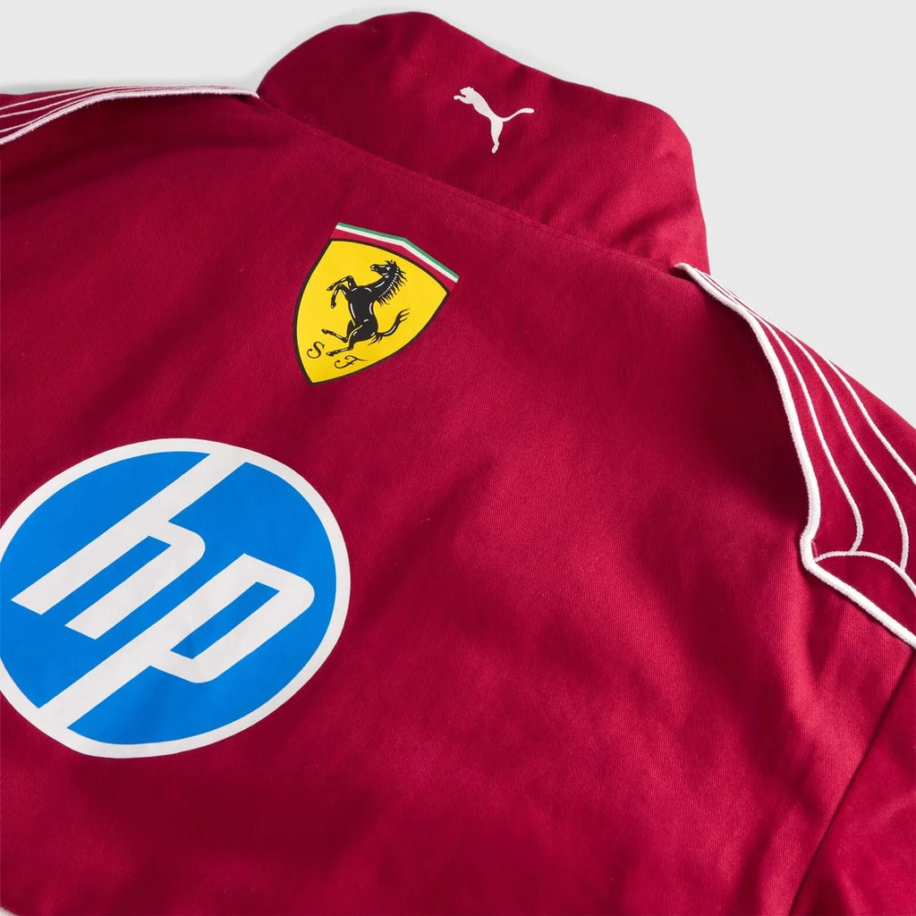 Ferrari F1 Team 法拉利 2025 Team Vintage Jacket 復古夾克外套 超狂限時折扣中