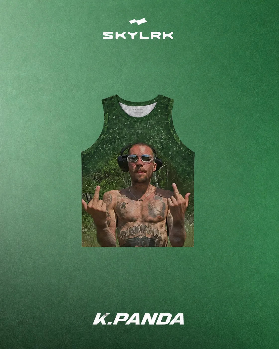 SKYLRK COACHELLA 期間限定 FINGERS UP JERSEY 小賈中指球衣