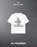 SKYLRK COACHELLA 期間限定 SWAG DADZ LOVE TEE 短袖 BOXY 寬短版型 白色