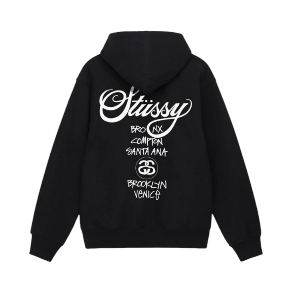 STUSSY 帽T WORLD TOUR 世界巡迴限量款 3923713（現貨）