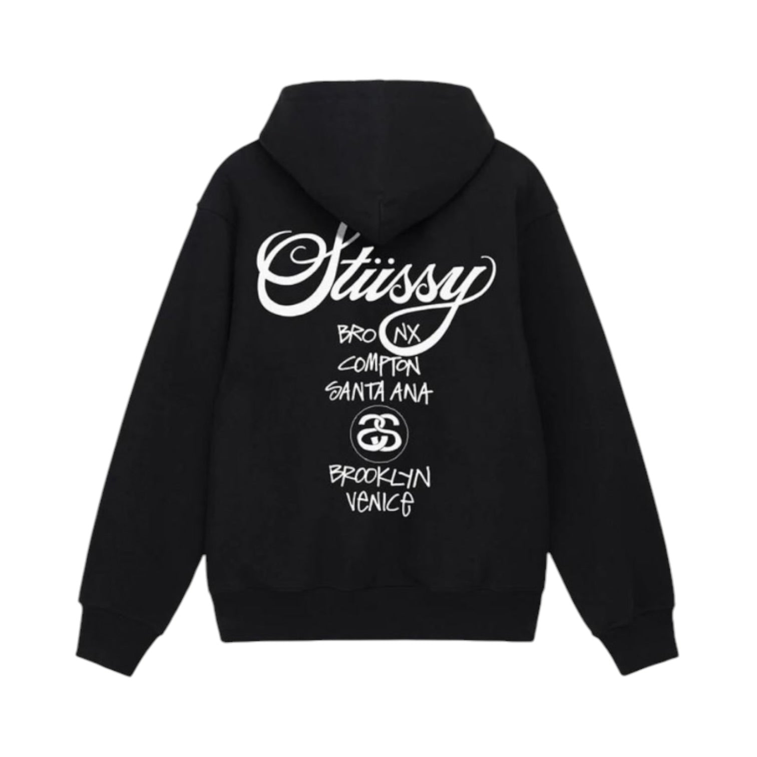 STUSSY 帽T WORLD TOUR 世界巡迴限量款 3923713（現貨）