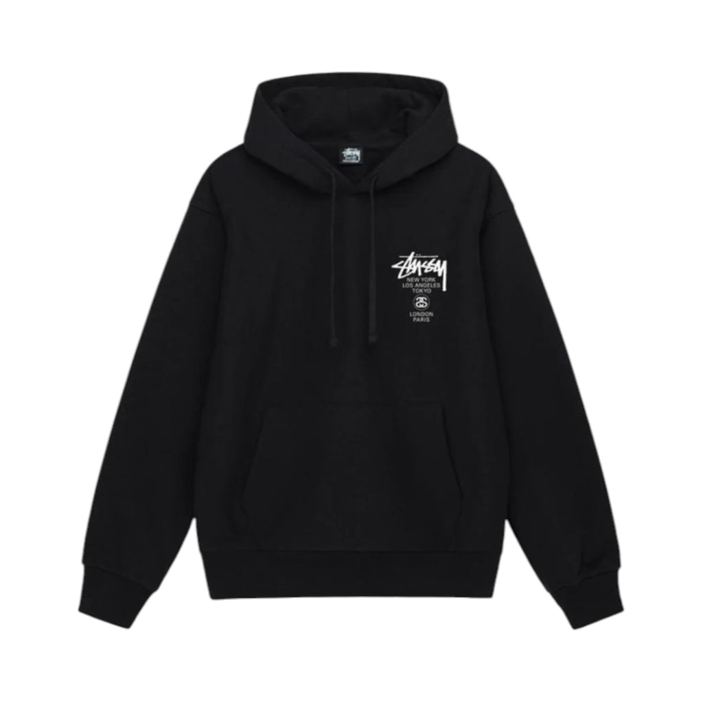 STUSSY 帽T WORLD TOUR 世界巡迴限量款 3923713（現貨）