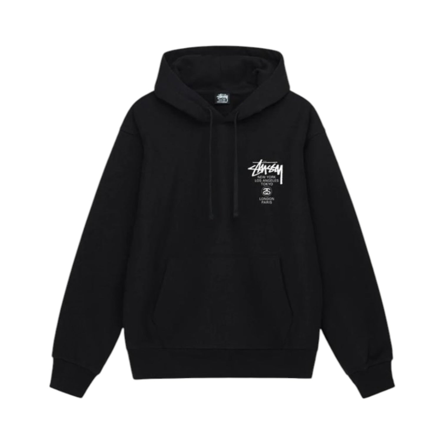 STUSSY 帽T WORLD TOUR 世界巡迴限量款 3923713（現貨）