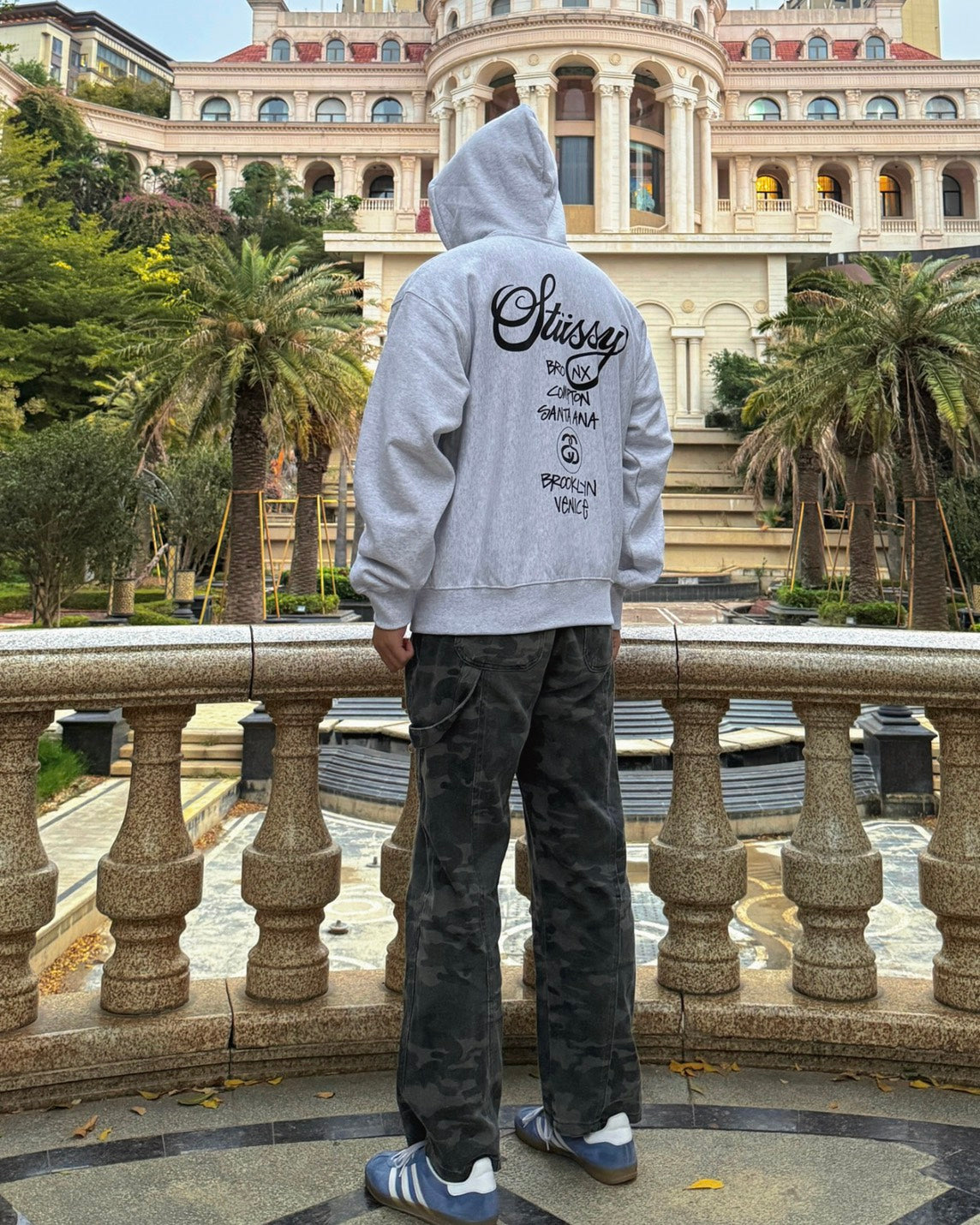 STUSSY 連帽外套 WORLD TOUR 世界巡迴限量款 3973962（現貨）