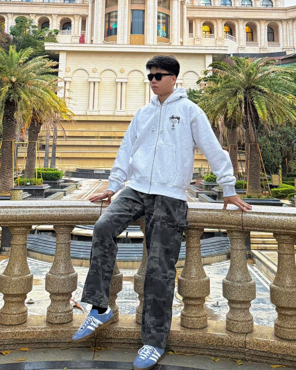 STUSSY 連帽外套 WORLD TOUR 世界巡迴限量款 3973962（現貨）