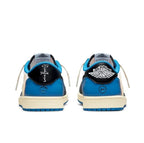 Fragment x Travis Scott x Air Jordan 1 Low DM7866-140 藍白 三方聯名 藤原浩 倒鉤 閃電