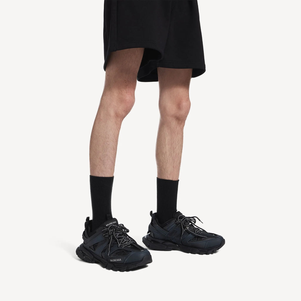 BALENCIAGA 巴黎世家 Track Mesh Nylon Black