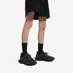 BALENCIAGA 巴黎世家 Track Mesh Nylon Black