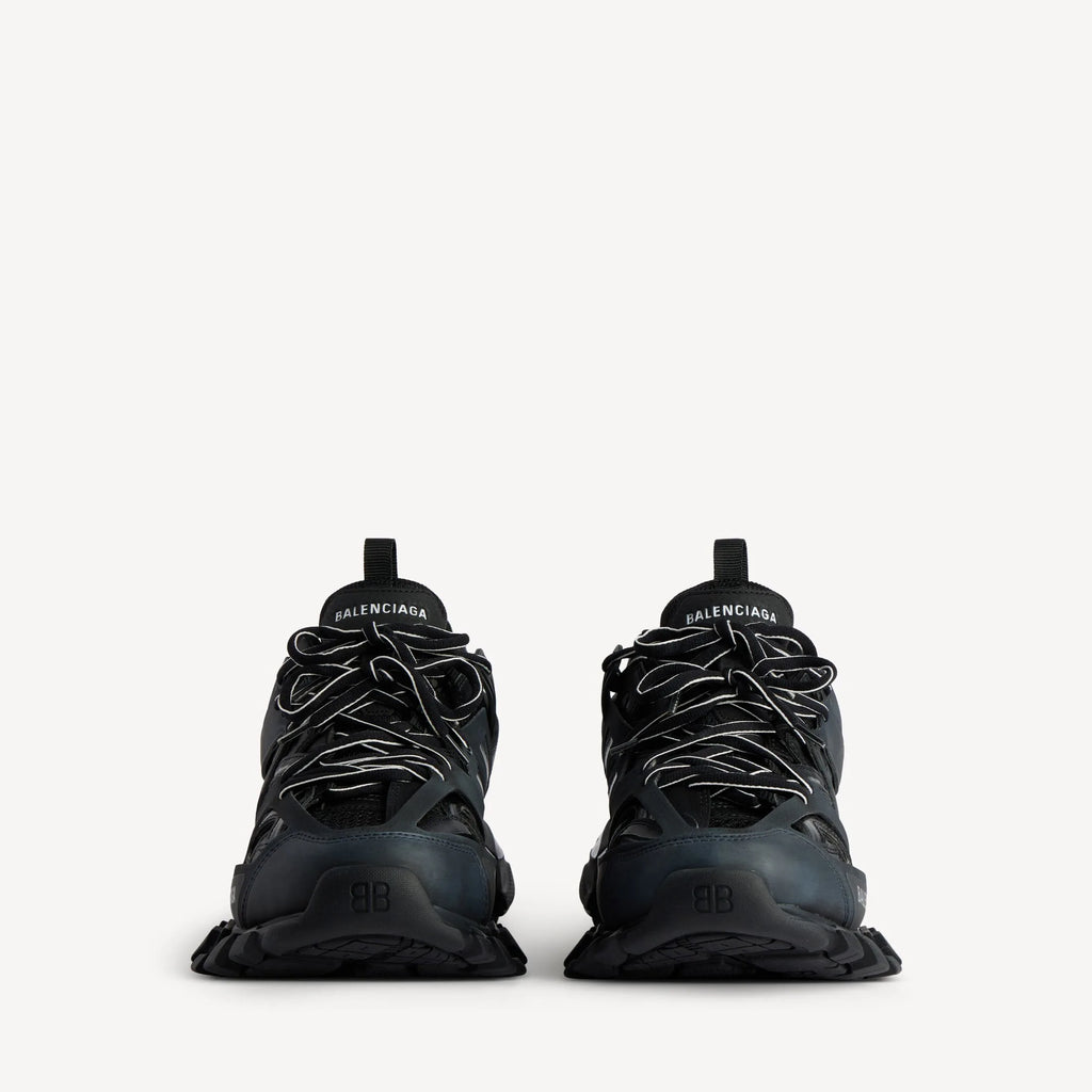BALENCIAGA 巴黎世家 Track Mesh Nylon Black