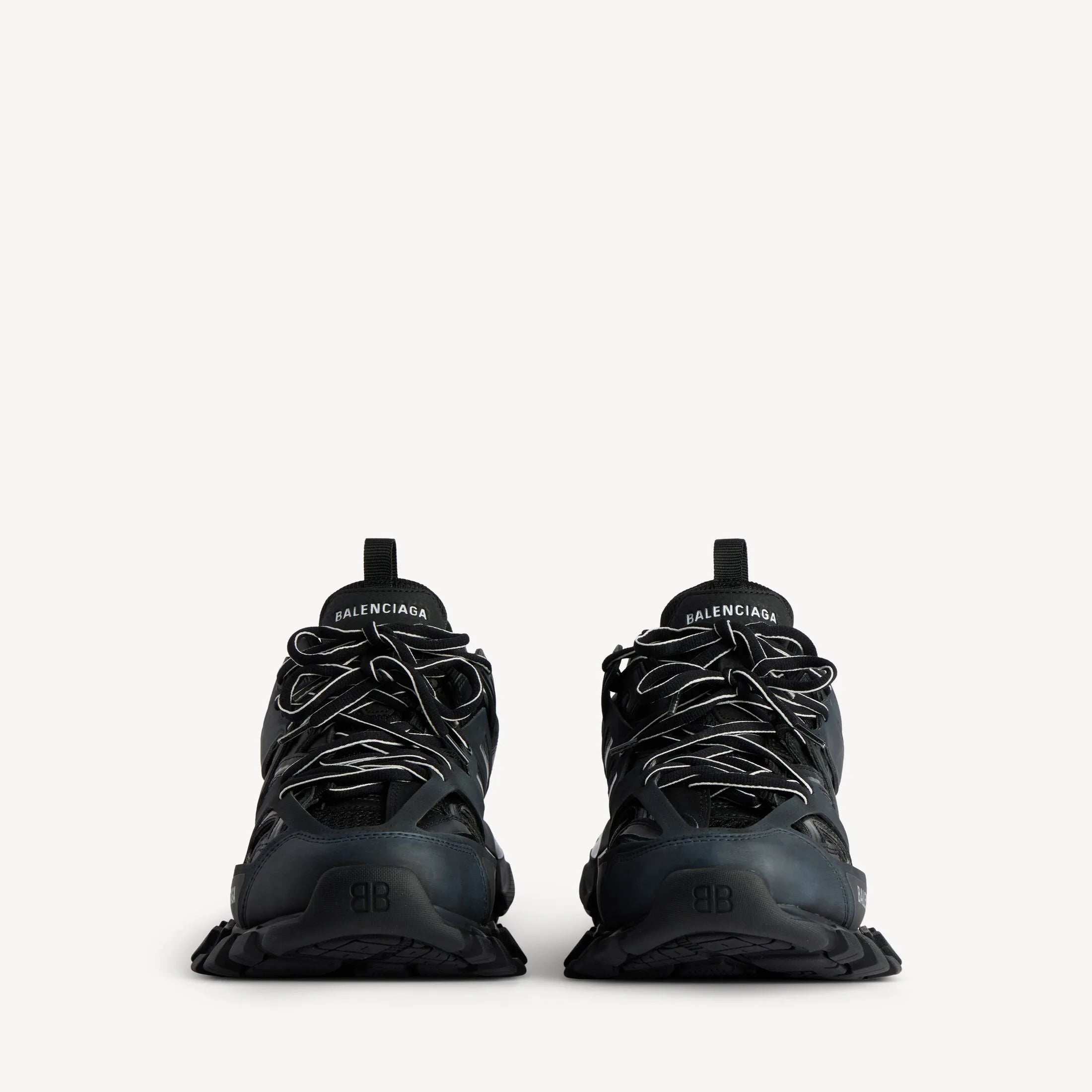 BALENCIAGA 巴黎世家 Track Mesh Nylon Black