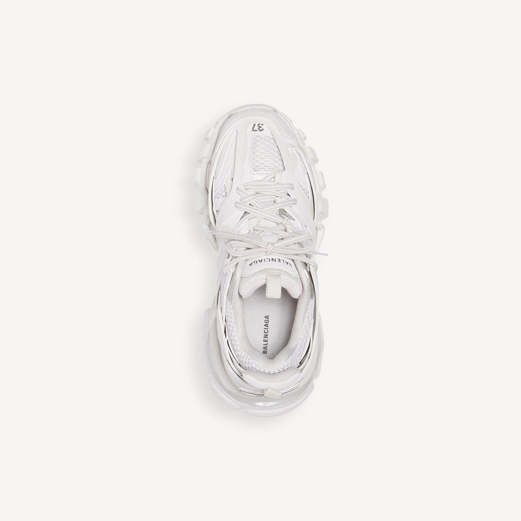 BALENCIAGA  巴黎世家 Track Sneaker  white mesh and nylon 女款