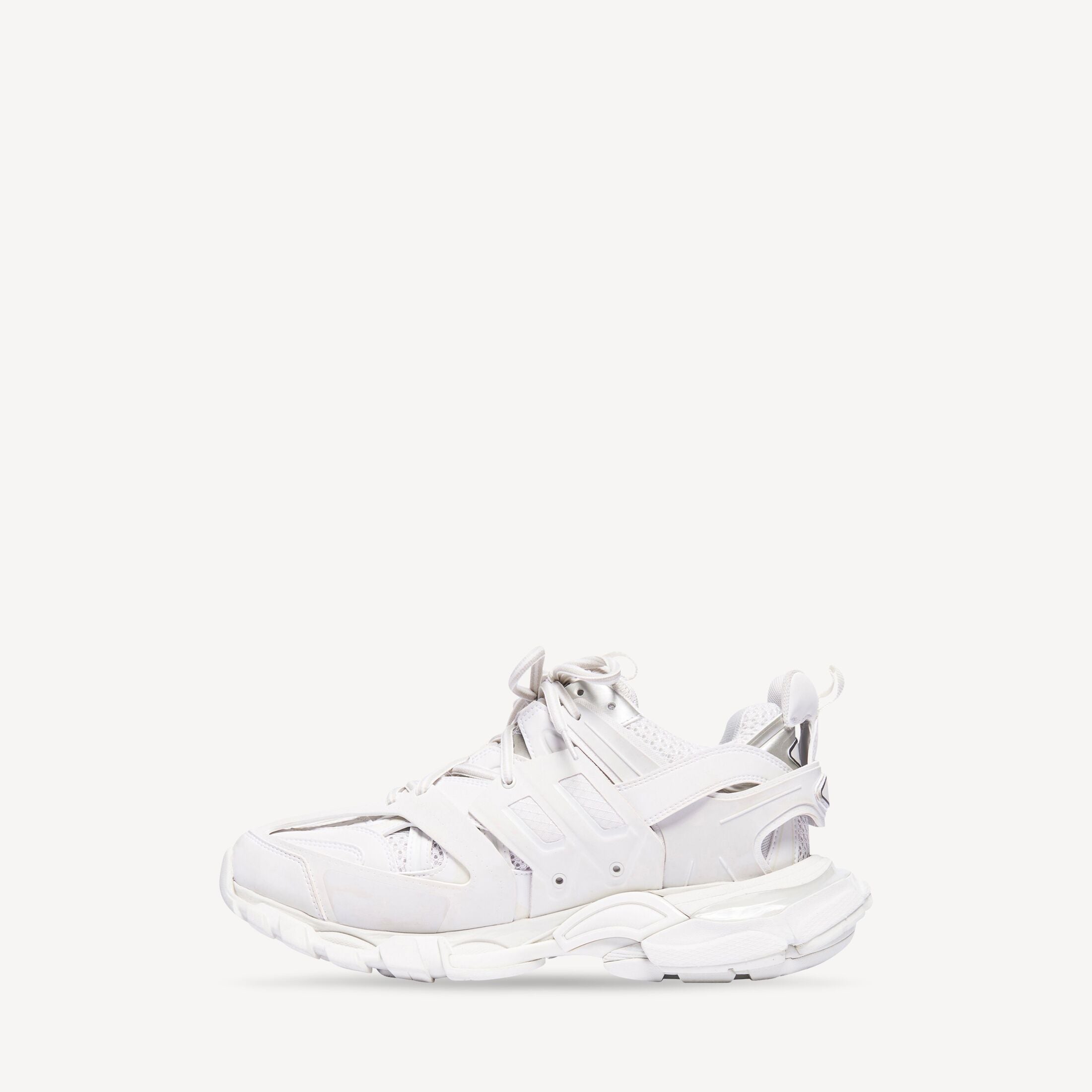 BALENCIAGA  巴黎世家 Track Sneaker  white mesh and nylon 女款
