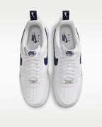 Nike Air Force 1 '07 海軍藍 小勾勾 男版 IR5599-100