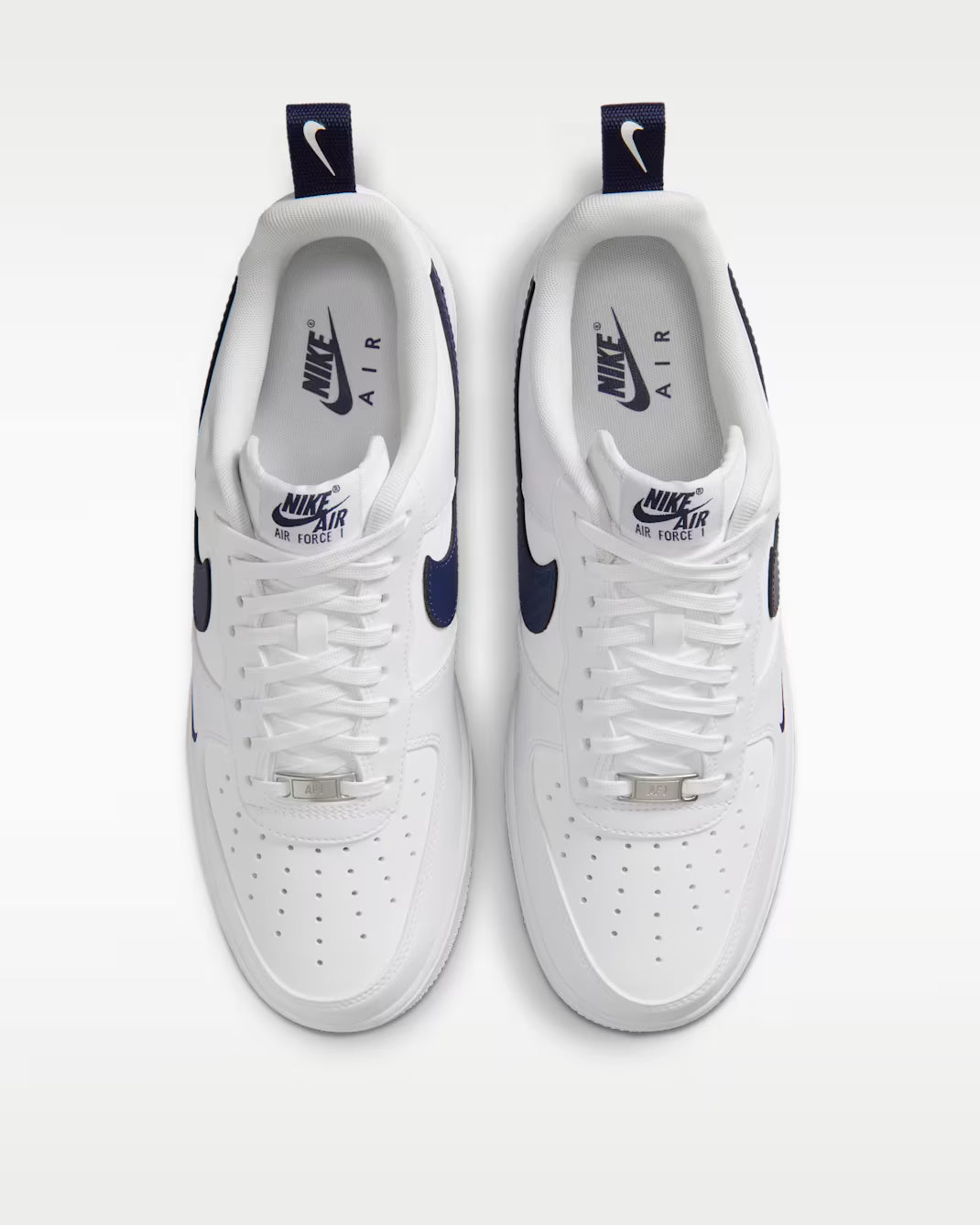 Nike Air Force 1 '07 海軍藍 小勾勾 男版 IR5599-100