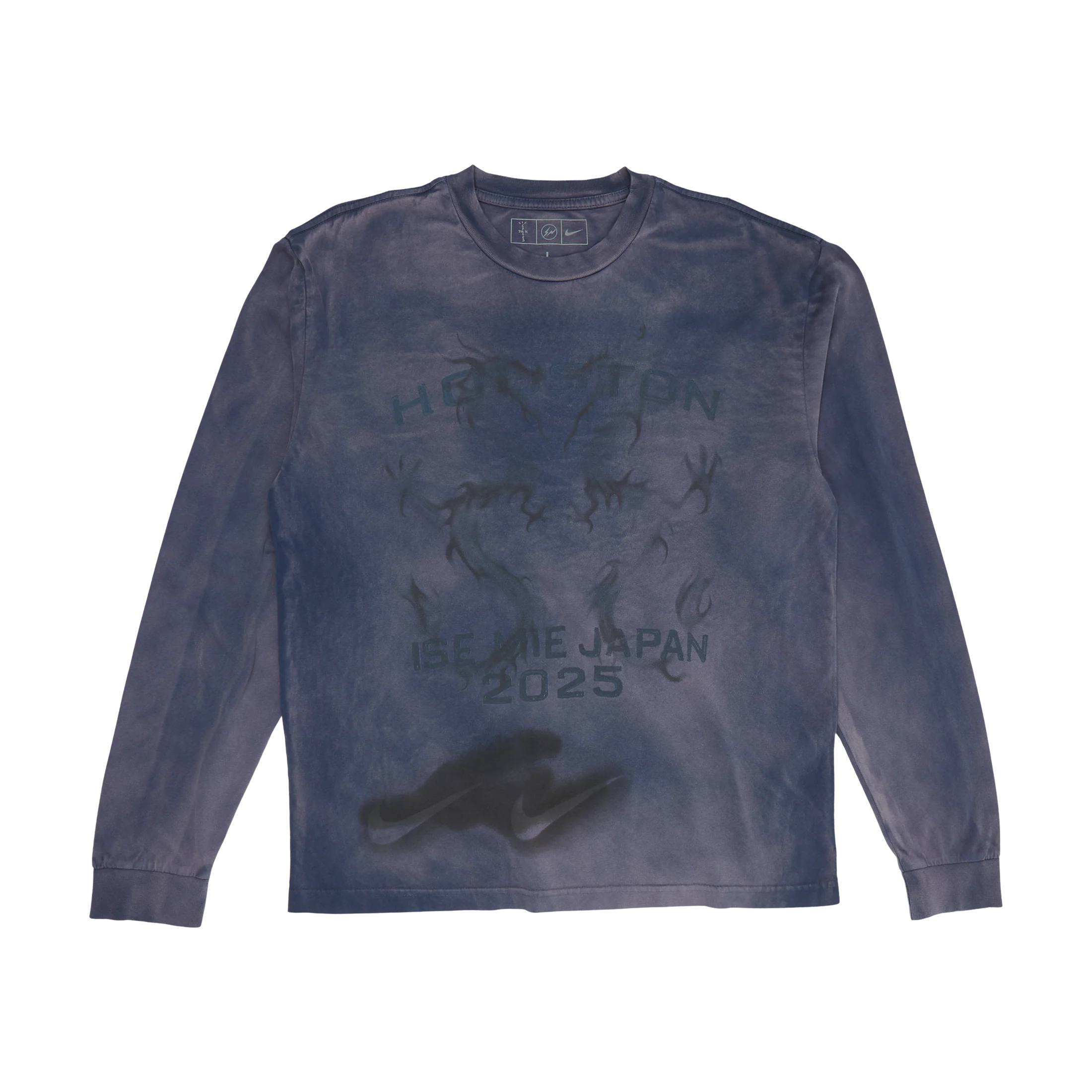 Travis Scott x Fragment x Nike HOUSTON TO ISE MIE LONGSLEEVE 三方聯名長袖
