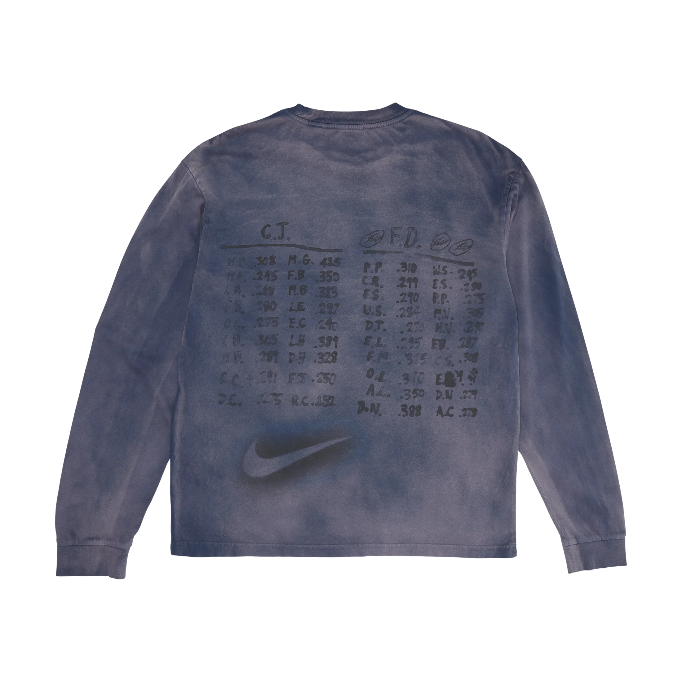 Travis Scott x Fragment x Nike HOUSTON TO ISE MIE LONGSLEEVE 三方聯名長袖