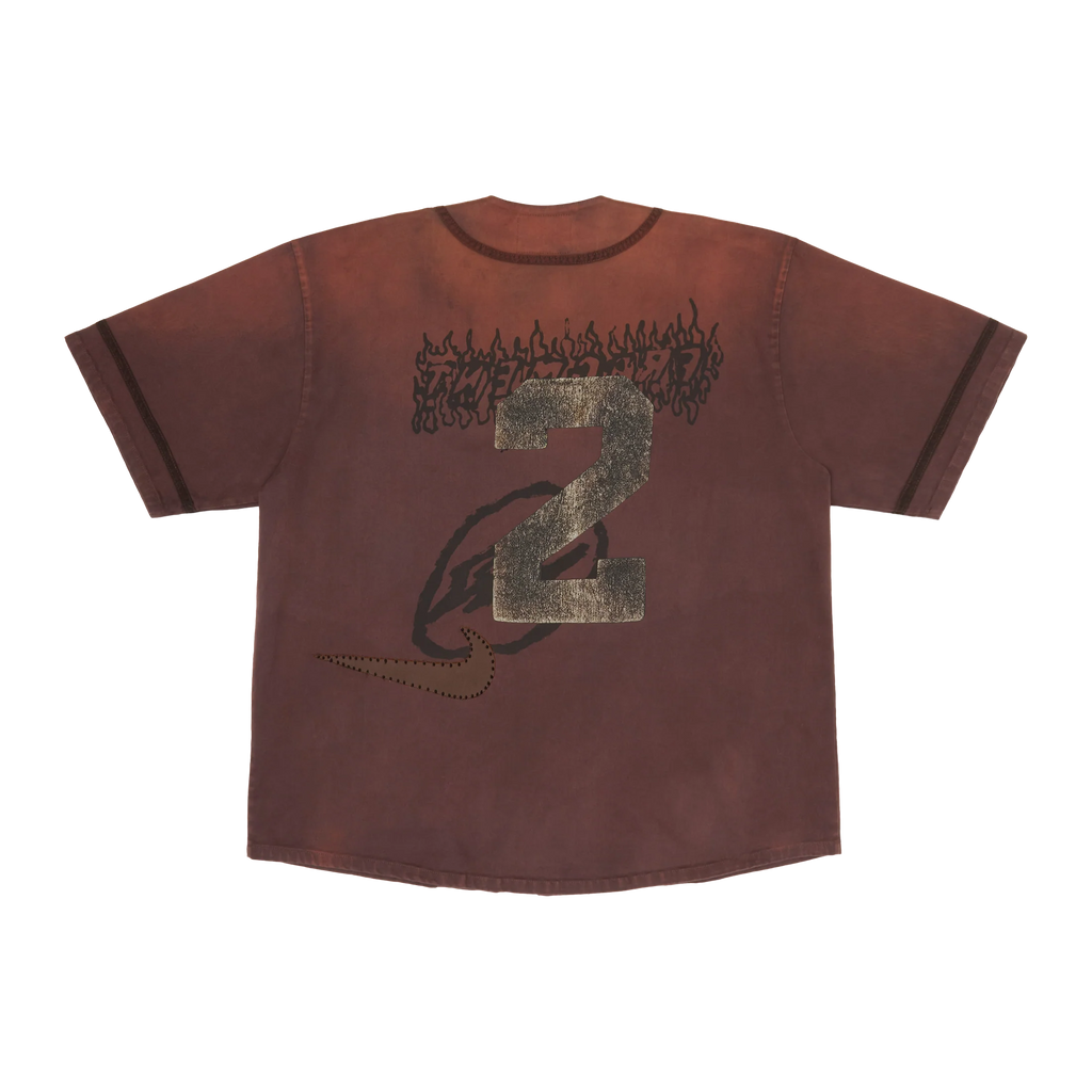 Travis Scott x Fragment x Nike TOKYO JACK RETRO BASEBALL JERSEY 三方聯名棒球球衣