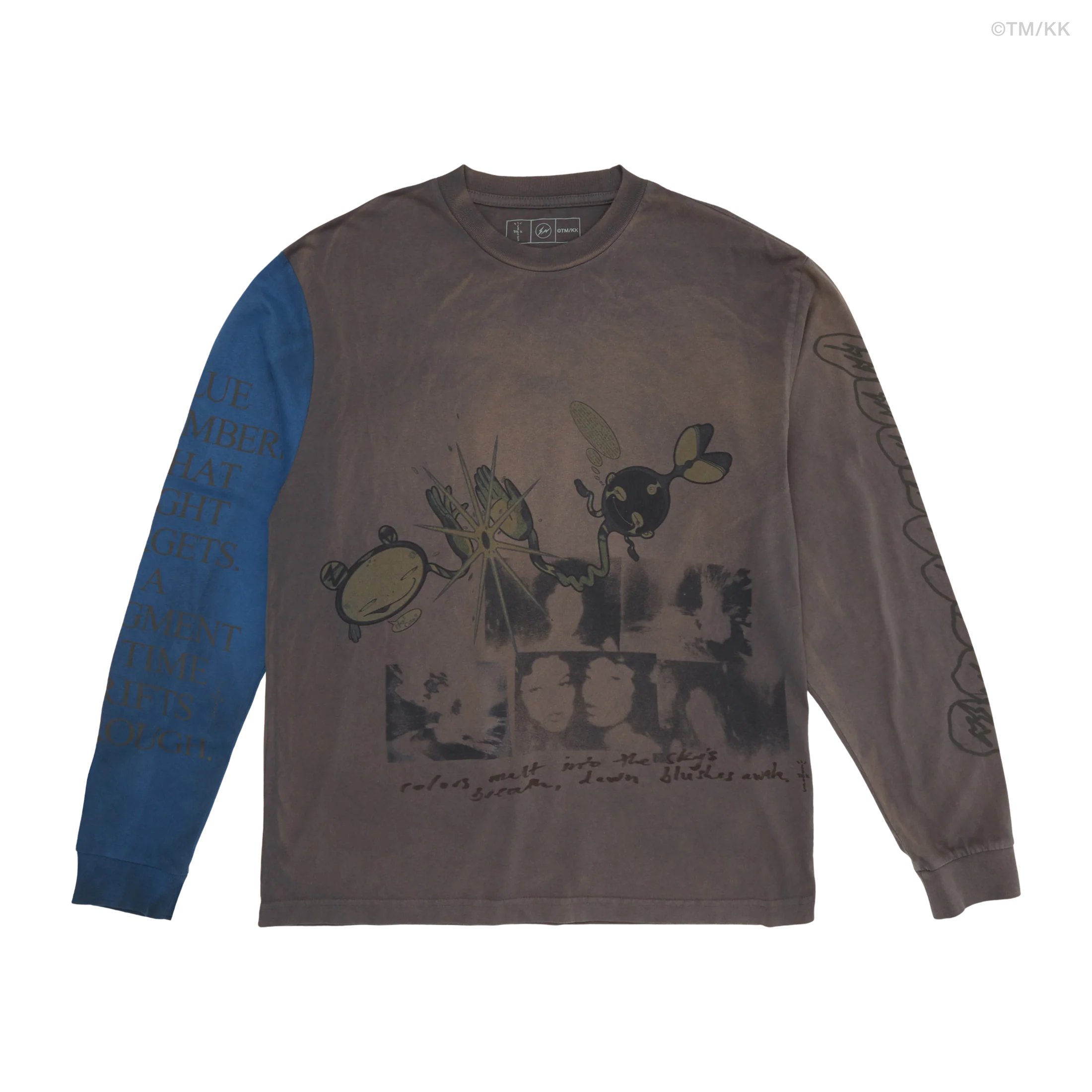 Travis Scott x FRAGMENT x 村上隆「DRIFT」長袖