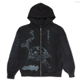 Travis Scott x FRAGMENT x 村上隆「REBORN」拉鍊連帽 ZIP-UP HOODIE
